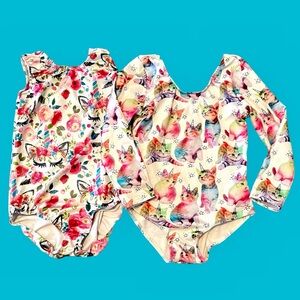 Set of Sparkly leotards